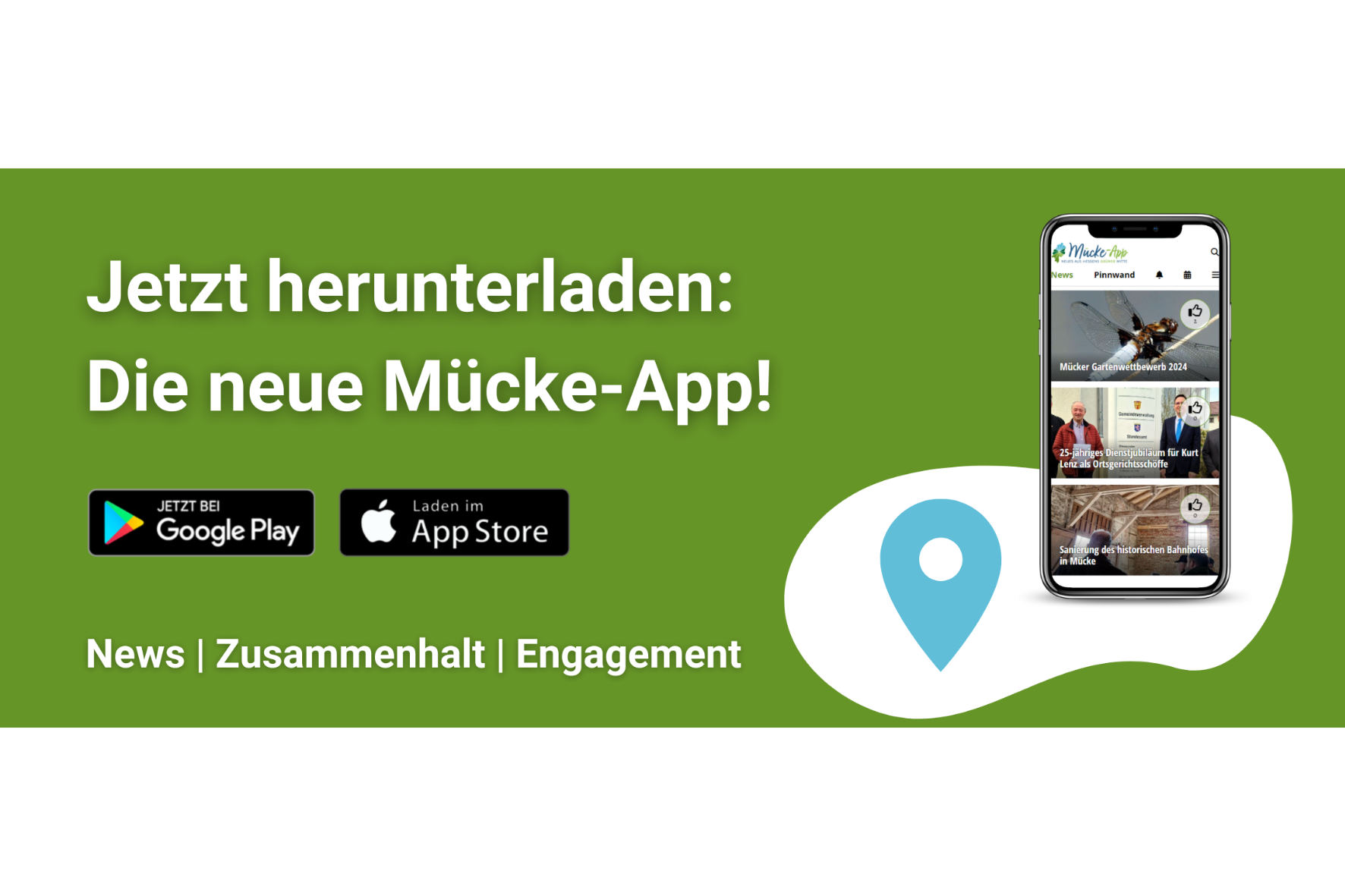 Neue App für die Gemeinde Mücke